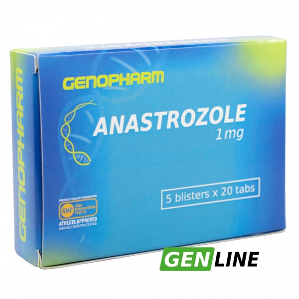 Анастрозол — Genopharm | 20 табл - 1 мг/табл