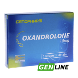 Оксандролон — Genopharm | 100 табл - 10 мг/табл