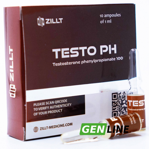 Тестостерон Фенилпропионат — ZILLT MEDICINE | 1 ампула - 100 мг/мл