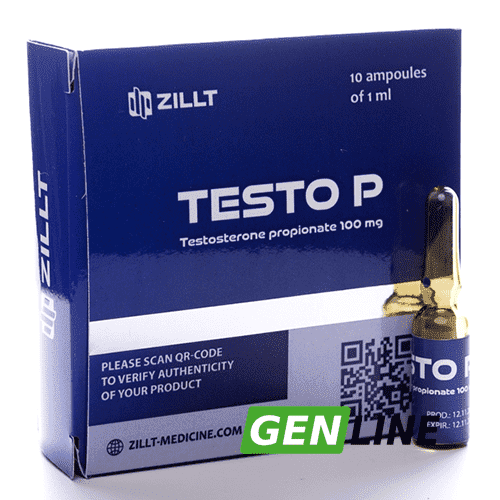 Тестостерон пропионат ZILLT  1 ампула | Genline.com